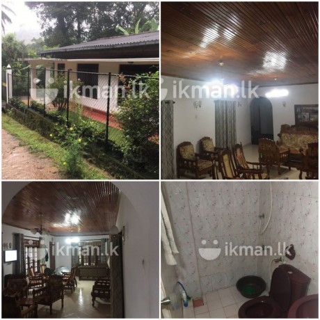 Land with Single Story House For Sale In Matale