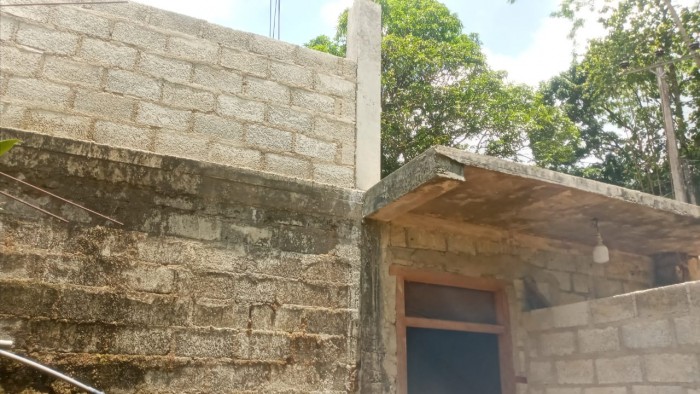Half Build House For Sale in Kalainagama