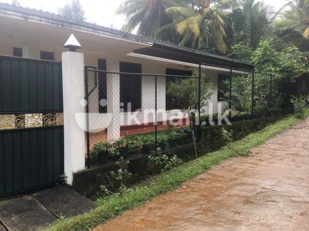 Land with Single Story House For Sale In Matale